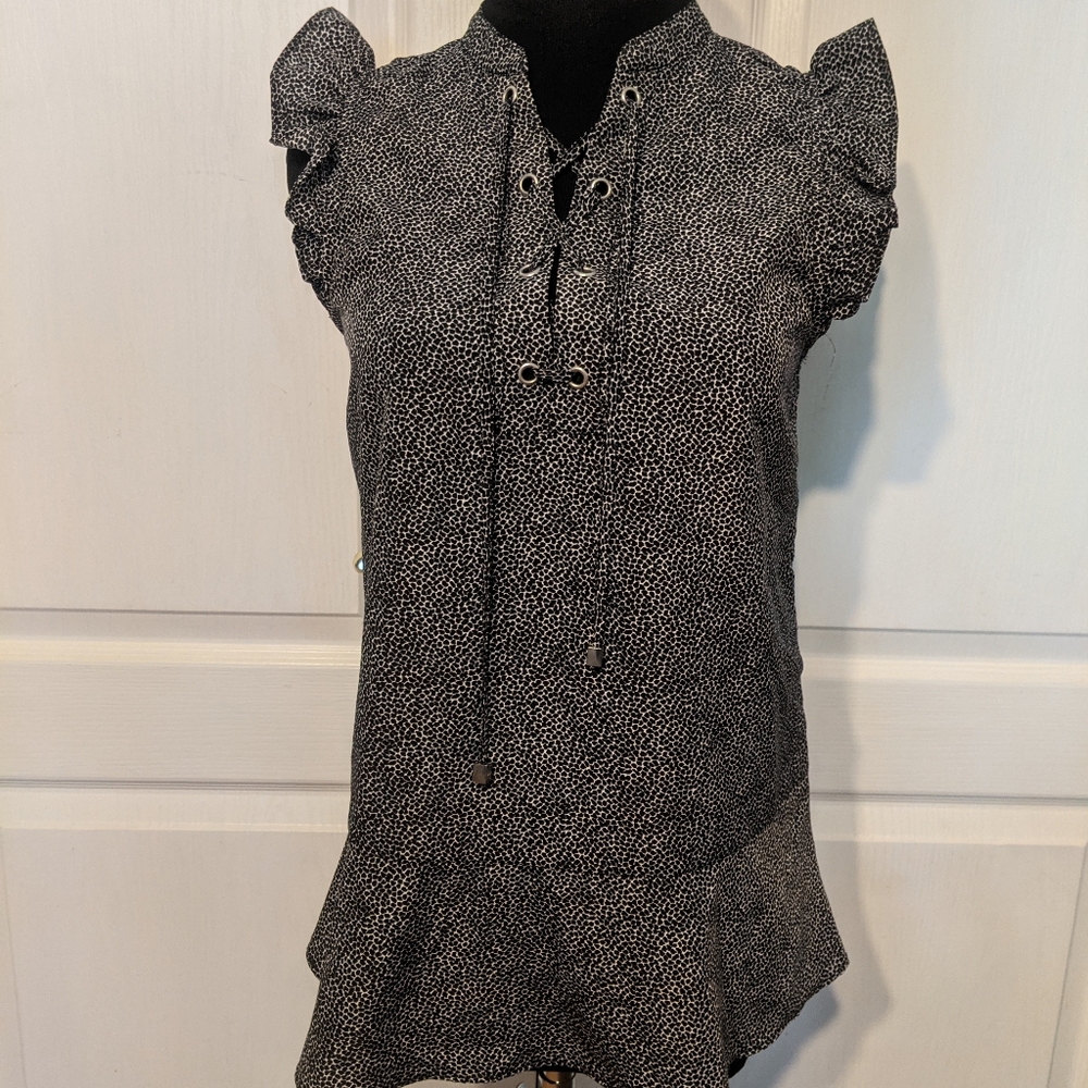 Michael Kors Cap Sleeve Shirt NWT